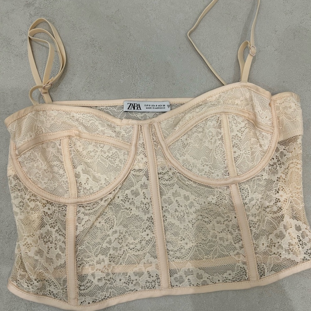 ZARA CORSET TOP